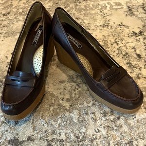 AMERICAN LIVING LOAFER WEDGE SHOES.